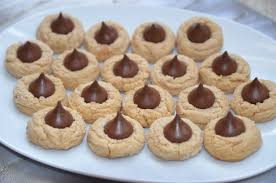 Create christmas trees using kisses and peanut butter cups. Foodie Friday Hershey Kiss Cookies Meyers Styles Com Hershey Recipes Christmas Baking Cookie Recipes