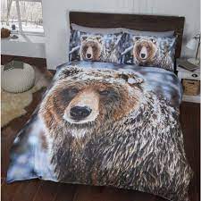Big Bear Adorable King Size Quilt Cover