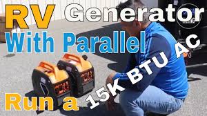 best generator for travel trailer with