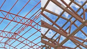 steel roof truss timber truss truss