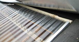 corrugated polycarbonate roof