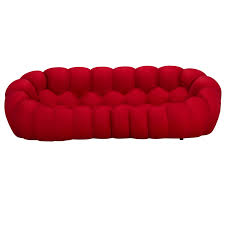 bubble sofa red event furniture