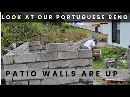 Portuguese Reno Patio Walls