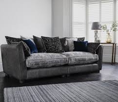 Casually modern sofas for welcoming spaces. 6 Grey And Blue Living Room Ideas Furniture Village Furniture Village