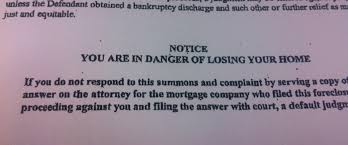 ny foreclosure summons and complaint
