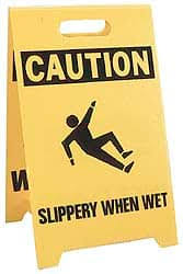 nmc fs1 floor sign caution wet floor caution slippery when wet