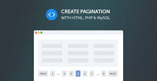 how to create pagination with php and mysql