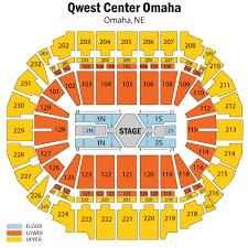 Centurylink Center Omaha Ne Seating Chart Best Picture Of