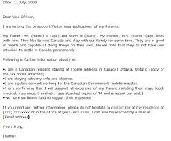 invitation letter visit visa canada