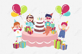 birthday party png images with