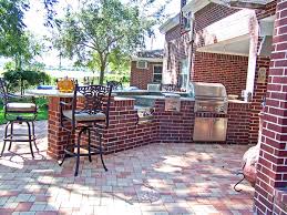 Outdoor Kitchens Using Concrete And