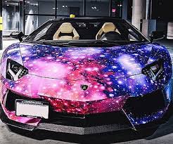 Galaxy Paint Job Lamborghini