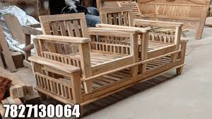 teak wood sofa set design with
