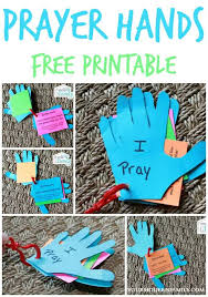 diy prayer hands for kids your modern