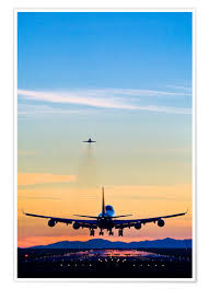 aeroplane landing canada by david