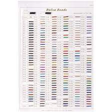 miyuki 11 0 delica beads color chart