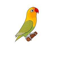 love bird logo vector art icons and