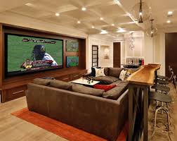 A fun and comfortable space (1): 31 Home Theater Ideas That Will Make You Jealous Sebring Design Build Design Trends
