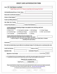 Ikea credit card pre approval. Hyatt Credit Card Authorization Form Fill Out And Sign Printable Pdf Template Signnow