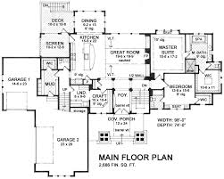 Four Bedroom Craftsman House Plan