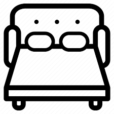 Bed Couch Sofa Icon On