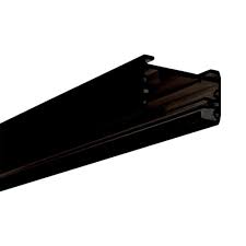 Shop Lithonia Lighting Lts8 Dbl M6 Black 8 Foot 1 Circuit Track Section With End Caps Overstock 13029437