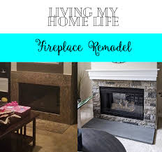 Diy Fireplace Makeover With Airstone