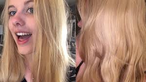 The implication was heh, older women dye their hair blonde to hide grey hair, while more younger women are deliberately dyeing theirs gray. to use a fake blue hair color as an example completely misses the point. Sandy Blonde Hair Tutorial Youtube