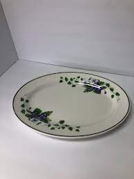 Sweet Violet Oval Platter