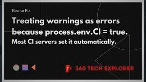 treating warnings as errors because