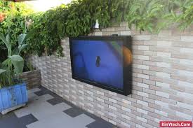 Super simple outdoor tv cabinet made for 50 tv out of pressure treated lumber and some barn style hardware. Waterproof Outdoor Tv Enclosure Outdoor Tv Cabinet Box Case China Case Manufacturer