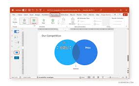make text appear on in powerpoint