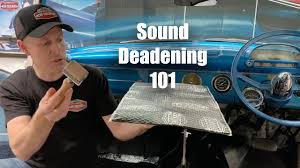 sound deadening material premium car
