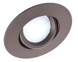 American Lighting 8w 3 Inch Round Swivel Led Downlight Oil Rubbed Bronze Dimmable 3000k American Lighting E3s Re 30 Db Homelectrical Com