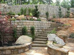 Home Landscaping Retaining Wall Hardscape