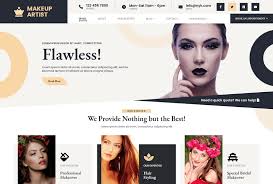 free makeup artist wordpress themes