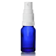 10ml blue dropper bottle with atomiser