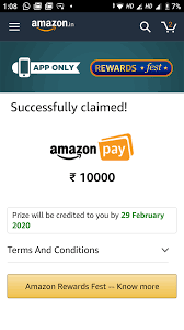 In additon, you can discover our great content using our search bar above. Wow I Got Rs 10000 Amazon Pay Wallet Money In Amazon Quiz Spin And Win Lucky Draw Contest Desidime
