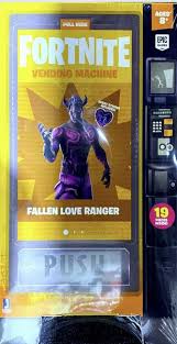 Each was categorized by rarity, which relates to the quality of the items they offered. Fortnite Fallen Love Ranger Action Figure In Vending Machine Poor Boy Comics