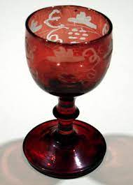Georgian Red Wine Glass Photo Wine