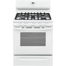 Once finished, they turn themselves off. Frigidaire 30 In 5 0 Cu Ft 5 Burner Gas Range With Manual Clean In White Fcrg3052aw The Home Depot Clean Stove Burners Gas Stove Clean Stove