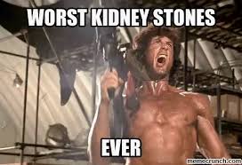Kidney stones (also called renal calculi, nephrolithiasis or urolithiasis) are hard deposits made of minerals and salts that form inside your kidneys. Kidney Stone Gifs Tenor