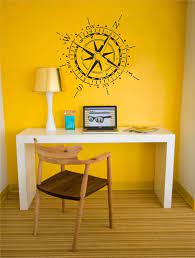 Wallency Compass Wall Decal Doodled