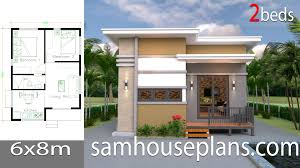 house design plans 6x8 with 2 bedrooms