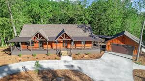 lake keowee waterfront log home