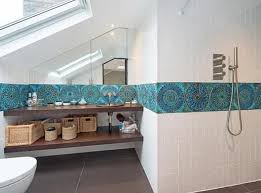 It made for persons loving luxury, originality and real eastern atmosphere. Turquoise Moroccan Bathroom Tiles Handmade By Gvega By Gvega Seen At Private Residence London Wescover