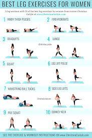 the best leg exercises for women that