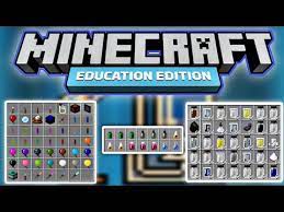 items in minecraft education edition