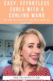 To prevent a texturizing or surf spray from turning hair dull, mix it with a few drops of hair oil in your palm and then rake it through hair. Curling Wand Tips And Tricks For All Hair Types Twist Me Pretty