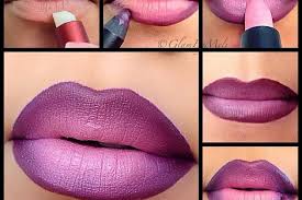 how to make ombre lips tutorial